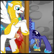 balddumborat friendship is magic gore my little pony princess luna  royal guard pony straight hair 