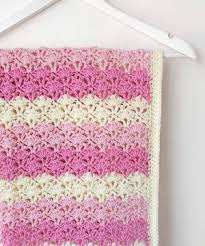 Click here to add this to your ravelry queue! Lacy Shells Baby Blanket Allfreecrochet Com