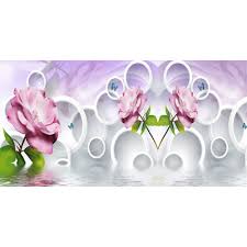 Us 9 0 40 off beibehang 3d personalized fashion wallpaper three dimensional luxury gold flowers jewelry tv background wall 3d wallpaper tapety in. Wallpaper 3d Bunga Gambar Dp Bbm