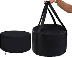 Outdoor propane fire pit accessories. Buy Bbq Plus 19 Dia Carry Bag And Cover Kit For Outland Firebowl 823 893 870 Deluxe Outdoor Portable Propane Gas Fire Pit Heavy Duty Water Resistant Cover Carry Kit Fire Pit Accessories