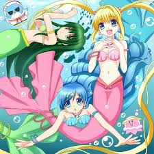 Tags Anime Fanart Mermaid Melody Pichi Pichi Pitch Nanami Lucia Houshou Hanon Mermaid Melody Mermaid Melody Pichi Pichi Pitch Anime Mermaid