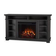 These electric fires look like real fires without any danger or mess of the actual fire. Real Flame Belford Media Electric Fireplace Gray Target