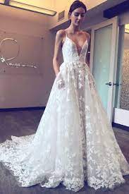 2019 Floral Lace Wedding Dress Wedding Dresses For Fall Check More At Http Floral Lace Wedding Dress Cheap Lace Wedding Dresses Lace Applique Wedding Dress