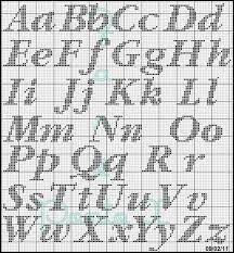 Gráficos de alfabeto em ponto cruz. Imagem Relacionada Cartas De Croche Monogramas Em Ponto Cruz Monograma
