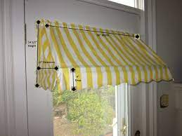 18 High And 18 To 70 Wide Custom Made Indoor Etsy Indoor Awnings Fabric Awning Diy Awning