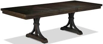 Flanigan Dining Table Distressed Espresso Dining Table Espresso Dining Tables 7 Piece Dining Set