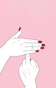 Rude man gives middle finger. Wallpaper Grunge Middle Finger Aesthetic Novocom Top