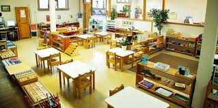 Open Shelving Neutral Colors Classroom Setup Montessori Classroom Montessori Classroom Layout