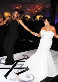 Kim is now happily married to rapper kanye west, whom she began dating in april 2012 following her split from kris, and then wed in may 2014. Take A Look Back At Kim Kardashian S Extravagant Wedding Instyle