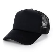 Ponytail Cap Black Trucker Hat Hats For Men Casual Cap
