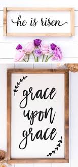 He Is Risen Christian Wall Art Christian Wall Decor Scripture Wood Sign Rustic Wood Signs Farmhouse Wooden Sign Scripture Ar Christian Wall Decor Homemade Signs Christian Signs