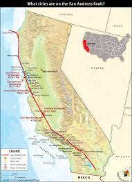 What Cities Are On The San Andreas Fault Answers