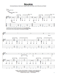 Limp bizkit performs in the music video nookie from the album significant other recorded for flip records and interscope records. Limp Bizkit Nookie Sheet Music Download Pdf Score 56996