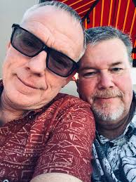 Reunited with Doug after many weeks apart. True love.