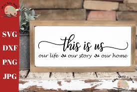 Unlike other graphic files that can be imported & traced into silhouette studio, svg files do not have to be traced! This Is Us Svg Our Family Wall Decal Svg Wooden Sign Decal 209527 Svgs Design Bundles