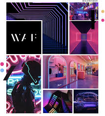 80 S Synthwave Synthwave Mood Boards Colours