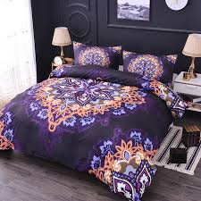 There are also cute teen bedding and bedding sets for the kids , because your little ones will want their rooms decked out in style, too. Indian Psychedelic Star Mandala Duvet Doona Cover Bedding Bohemian Quilt Cover Home Garden Bedding