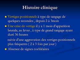 Si vous perdez du poids, il y a peut être un déséquilibre alimentaire. Examen Clinique D Un Patient Vertigineux Ppt Video Online Telecharger