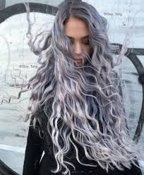 Smokey Lila Ash Purple Love It Hair Styles Lilac Hair Curly Hair Styles