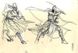 Gw Concept Sketches The Valor Of Gondor Sketches Drawings Artwork