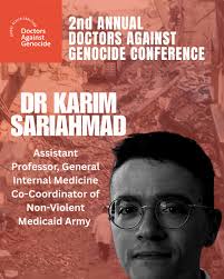 Second Round of Speakers Announced! We are proud to introduce the next wave  of leaders joining the 2nd Annual Doctors Against Genocide Conference.  These physicians, educators, and advocates bring powerful voices for