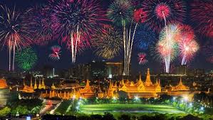 New Years Eve Fireworks In Bangkok 2016 New Years Eve Fireworks Celebration Around The World Fireworks Display