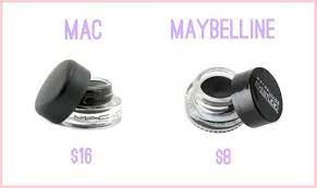 Sparkle Mine Budget Beauty Mac Dupes Budget Beauty Eyeliner Dupes Maybelline Gel Eyeliner