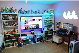 47 Epic Video Game Room Decoration Ideas For 2018 Gameoffice Escapegamecorporateoffice3 Gameheadofficebas Salle De Geek Salle De Jeux Garcons Salle De Jeux