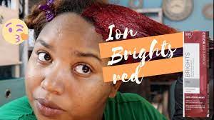 Ion Color Brilliance Red Brights Collection Semi Permanent No Developer Youtube