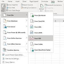 Pdf Importer Feature In Microsoft Excel Excel Spreadsheet Excel Spreadsheets