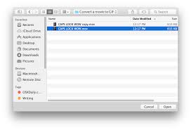 Convert Video To Gif On Mac With Gifbrewery Osxdaily While there are not many gif resize tools for android or any other mobile operating system, the read: