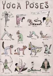 Yoga Pose Drawings Relaxing Yoga Yoga Positions Yoga Asanas