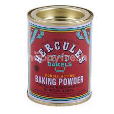 Hercules baking powder double acting pengembang kue 110 gram. Hercules Baking Powder Jakarta Happyfresh