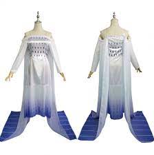 Get them ready for the next adventure and let their imagination run wild as they enter into the enchanted world of anna and elsa yet again. Elsa White Dress Frozen 2 Costume For Women Costume Party World