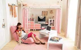 かわいい部屋2 一人暮らしインテリア 部屋 ロフトのベッドルーム 6畳 インテリア