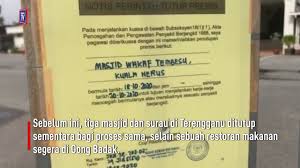 Diskon besar untuk hotel & akomodasi di tok jembal / gong badak, (kuala terengganu, malaysia). Covid 19 Masjid Wakaf Tembesu Tutup Sementara Metrotv