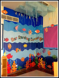Many resources are editable.this bundle comes with the following:1. Under The Sea Reading Corner Classroom Display Photo Photo Gallery Sparklebox Reading Corner Classroom Preschool Classroom Themes Ocean Theme Classroom