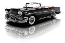1958 Chevrolet Impala Black Chevrolet Impala Classic Cars Impala Car