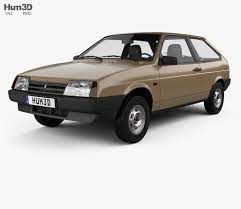 3d Model Of Vaz Lada 2108 1984 3d Model Car 3d Model Model