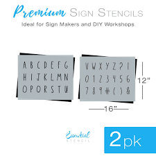 Place mouse over image 2. Reusable Alphabet 2 Script Set 3 Pack Diy Farmhouse Sign Essential Stencil