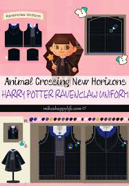 Hard work, patience, justice, and loyalty. Animal Crossing New Horizons Template Design Harry Potter Ravenclaw Uniform In 2021 Animal Crossing Animal Crossing Game Animal Crossing Villagers