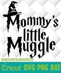 Download Harry Potter Mommys Little Muggle 1 Svg Png Dxf Clipart Movie Design Bundles