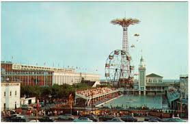 By registering to particpate in the parade, you agree to follow the safety guidelines that will be in place come september. Coney Island Swimming Pool At Steeplechase Park Nyc Postcard 1960s United States New York Other Postcard Hippostcard