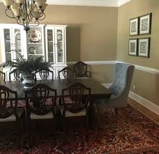 Paint colors for half bathroom with chair rail. Ready To Update Your Dining Room Jennifer Taylor Design