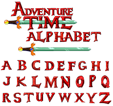 Http Ask Angelo Deviantart Com Art At Font Alphabet 322432506 Adventure Time Adventure Time Printables