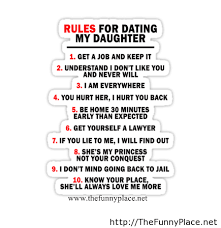 One thing every good marriage has in common is that its participants know when to take a step back and share a laugh, for better or for worse. Rules For Dating My Daughter Funny Thefunnyplace