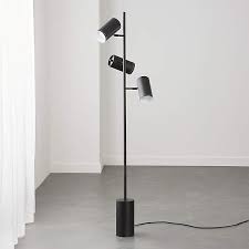 If you prefer an industrial aesthetic, consider one with an exposed bulb and a glass shade. Trio Black Floor Lamp Reviews Cb2