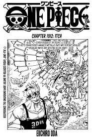 Read One Piece - Chapter 1012 - ManhwaBuddy.COM