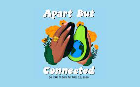 Dragana's poster is an impressively constructed piece of symbolism, depicting a single tree in a sea of chopped down stumps, cradled by human hands. Earth Day 2020 Goes Digital What Design Can Do