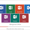 Di microsoft office 2013 fitur ini sudah ada, tapi lebih canggih lagi setelah di dalam microsoft office 2016 ada tombol share untuk membagikan file yang sudah selesai diedit atau yang sedang dalam. 1